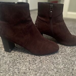 Womens above the ankle booties, size 9.5